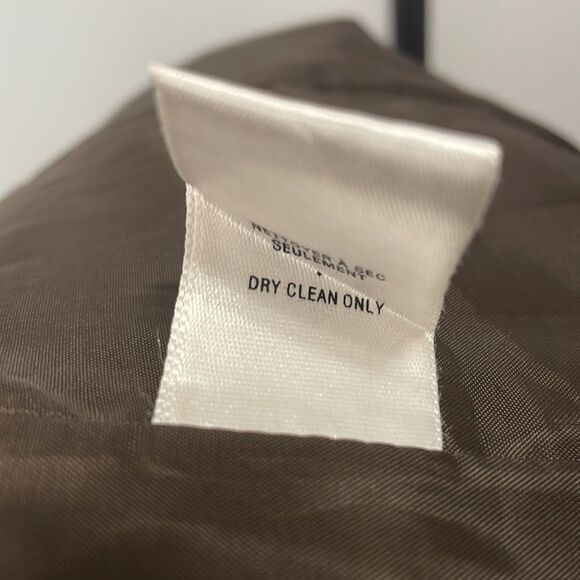 [3/4] Jacob Brown & Tan Fall Long Sleeve Belted Trench Coat Rain Jacket Women’s - Picture 12 of 12